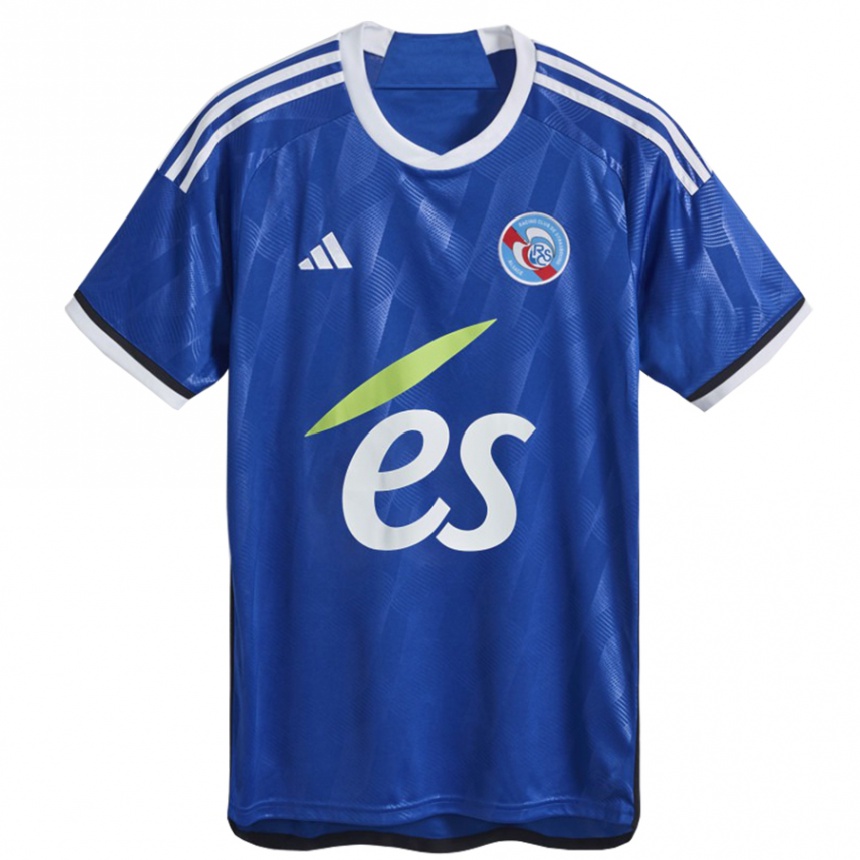 Kids Football Tom Saettel #0 Blue Home Jersey 2023/24 T-Shirt Canada