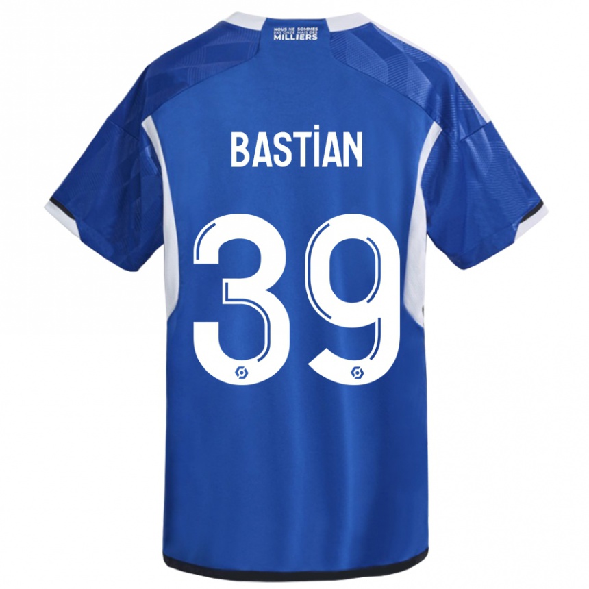 Enfant Football Maillot Maxime Bastian #39 Bleu Tenues Domicile 2023/24 Canada