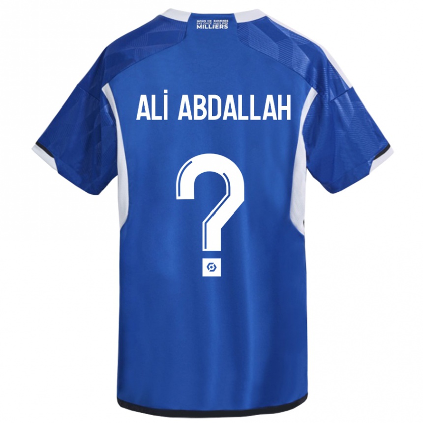 Enfant Football Maillot Aboubacar Ali Abdallah #0 Bleu Tenues Domicile 2023/24 Canada