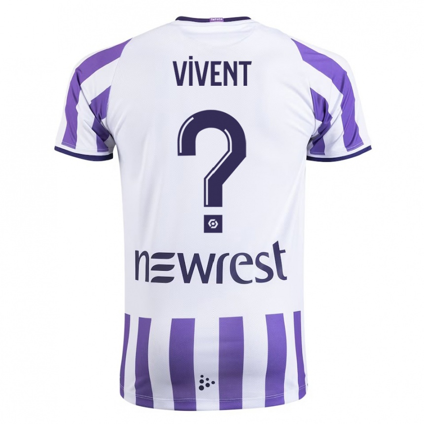 Enfant Football Maillot Sacha Vivent #0 Blanc Tenues Domicile 2023/24 Canada