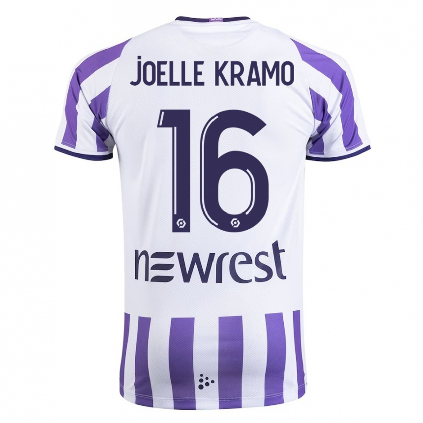 Enfant Football Maillot Marie Joelle Kramo #16 Blanc Tenues Domicile 2023/24 Canada