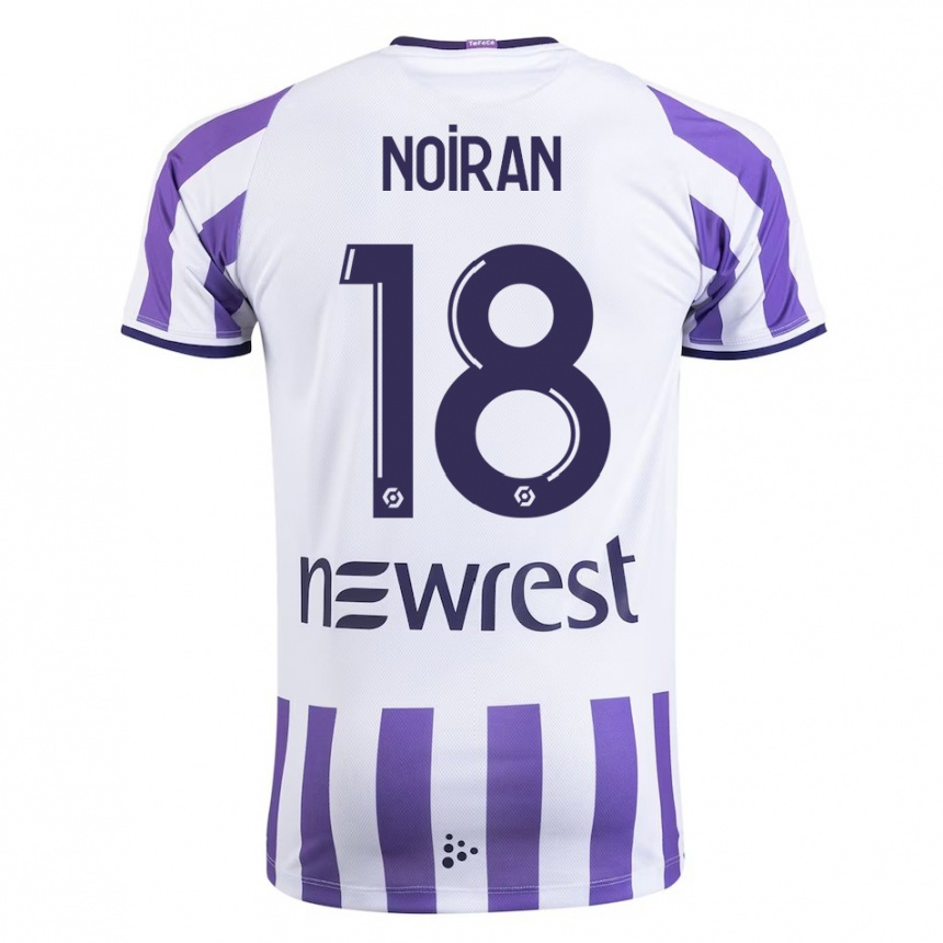 Enfant Football Maillot Clara Noiran #18 Blanc Tenues Domicile 2023/24 Canada