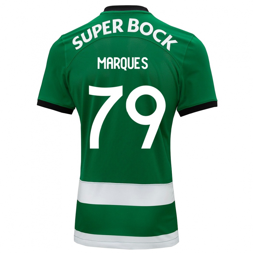 Enfant Football Maillot Rodrigo Marquês #79 Vert Tenues Domicile 2023/24 Canada