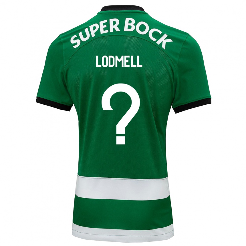 Kids Football William Lodmell #0 Green Home Jersey 2023/24 T-Shirt Canada