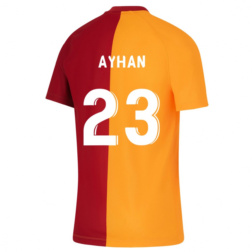 Enfant Football Maillot Kaan Ayhan #23 Orange Tenues Domicile 2023/24 Canada