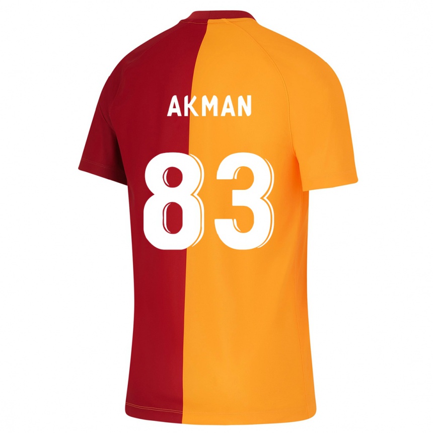 Enfant Football Maillot Efe Akman #83 Orange Tenues Domicile 2023/24 Canada