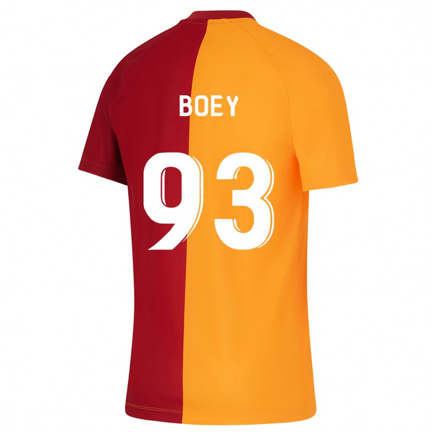 Enfant Football Maillot Sacha Boey #93 Orange Tenues Domicile 2023/24 Canada