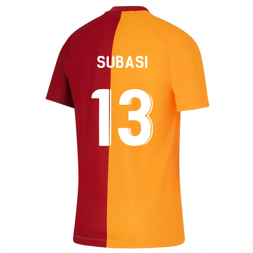 Enfant Football Maillot Kadir Subasi #13 Orange Tenues Domicile 2023/24 Canada