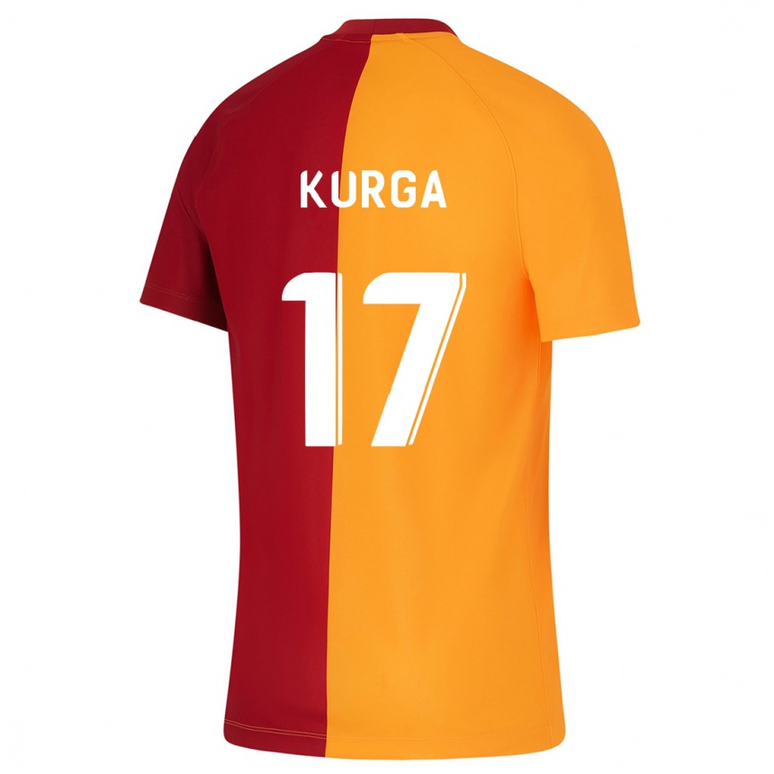 Enfant Football Maillot Handan Kurğa #17 Orange Tenues Domicile 2023/24 Canada