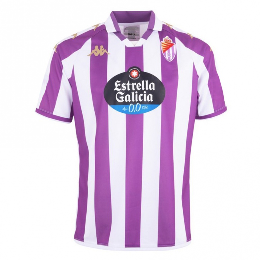 Enfant Football Maillot Votre Nom #0 Violet Tenues Domicile 2023/24 Canada