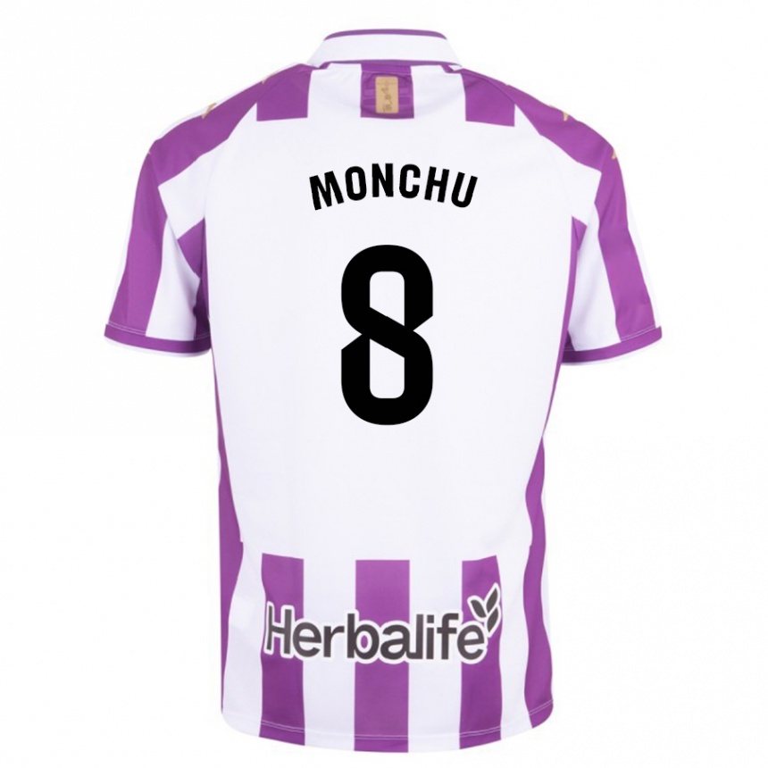 Enfant Football Maillot Monchu #8 Violet Tenues Domicile 2023/24 Canada