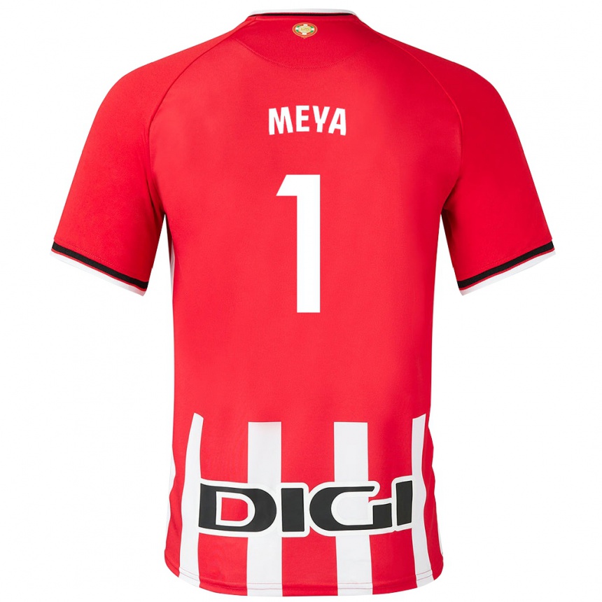 Enfant Football Maillot Aina Meya Bellot #1 Rouge Tenues Domicile 2023/24 Canada