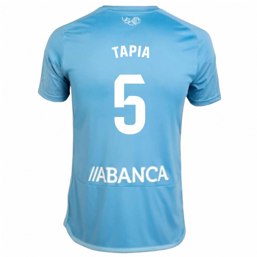 Enfant Football Maillot Renato Tapia #5 Bleu Tenues Domicile 2023/24 Canada