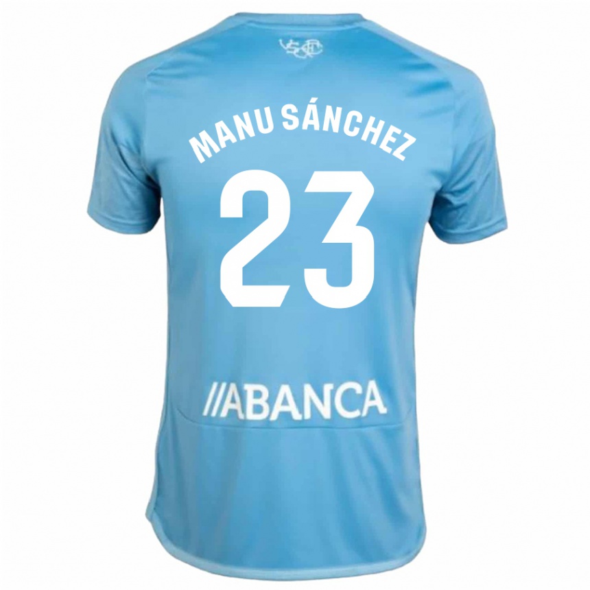 Enfant Football Maillot Manu Sanchez #23 Bleu Tenues Domicile 2023/24 Canada