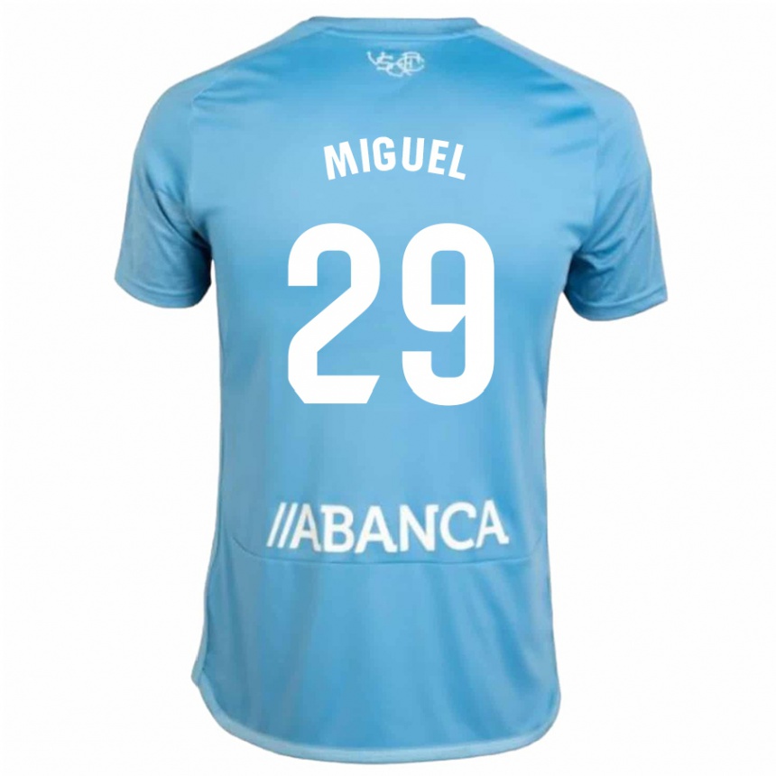 Enfant Football Maillot Miguel Rodríguez #29 Bleu Tenues Domicile 2023/24 Canada