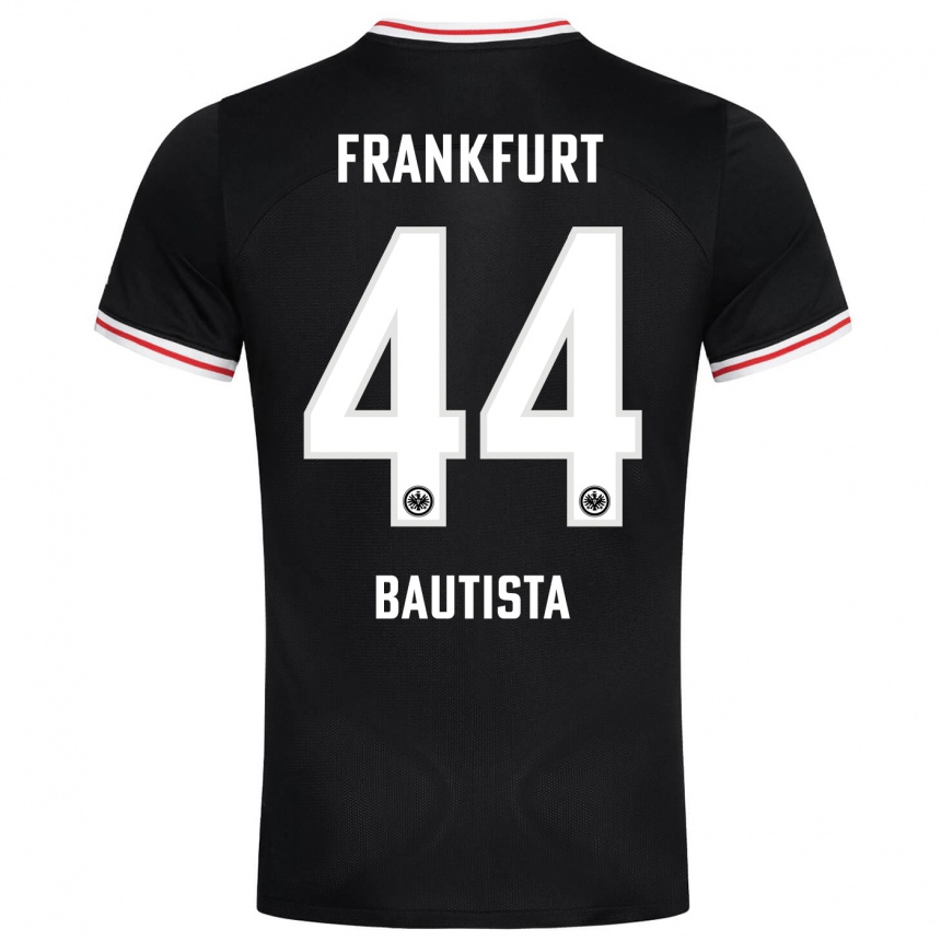 Enfant Football Maillot Davis Bautista #44 Noir Tenues Extérieur 2023/24 Canada