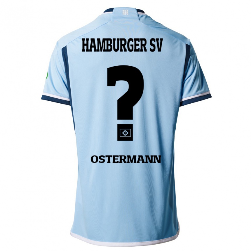 Enfant Football Maillot Sören Ostermann #0 Bleu Tenues Extérieur 2023/24 Canada