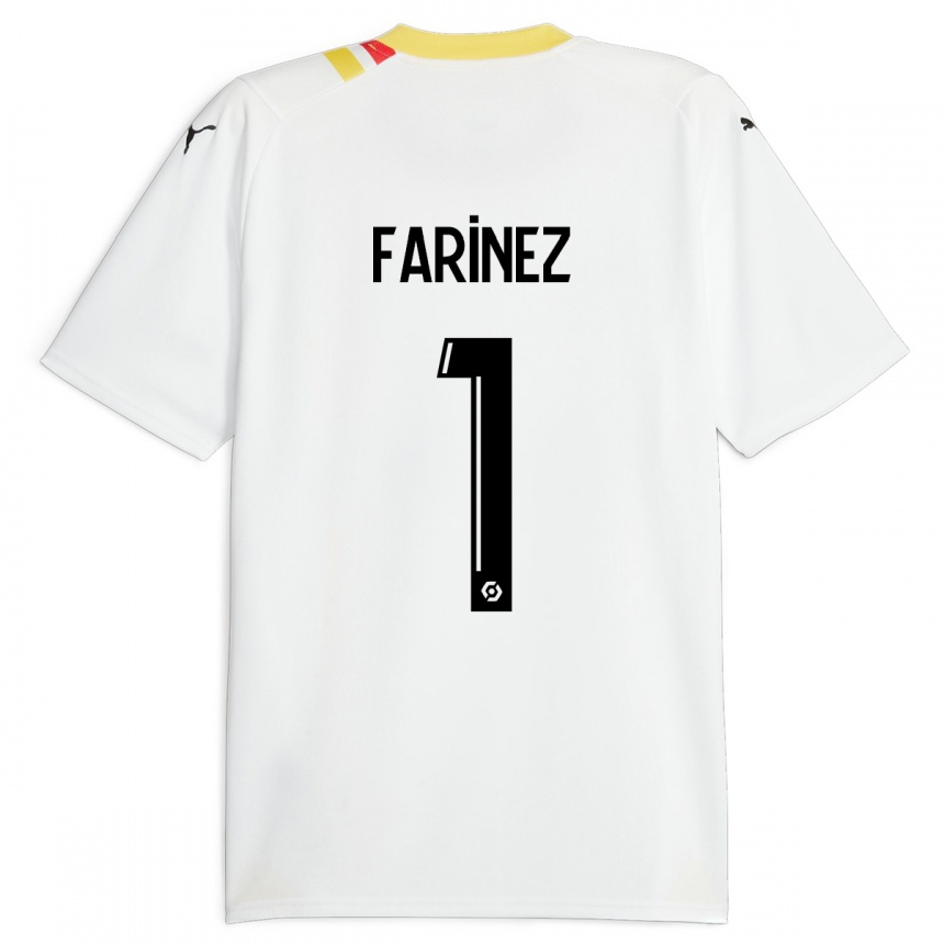 Enfant Football Maillot Wuilker Fariñez #1 Noir Tenues Extérieur 2023/24 Canada