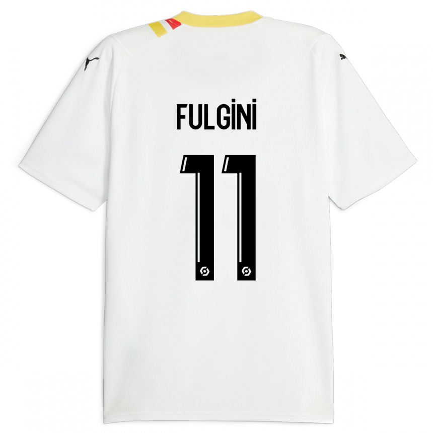 Enfant Football Maillot Angelo Fulgini #11 Noir Tenues Extérieur 2023/24 Canada