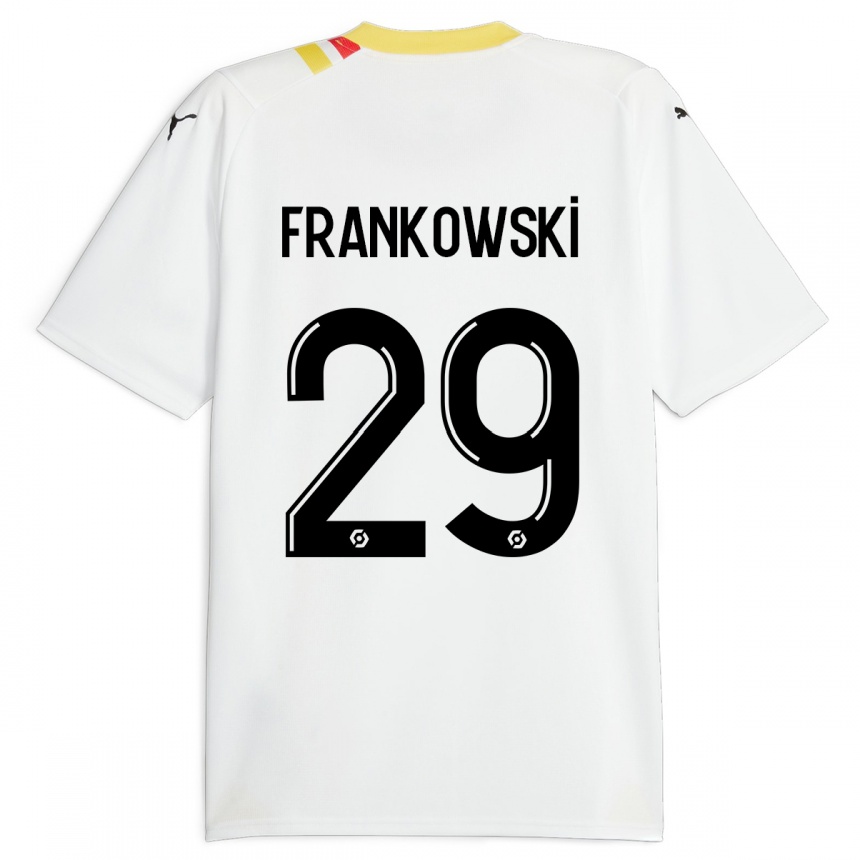 Enfant Football Maillot Przemyslaw Frankowski #29 Noir Tenues Extérieur 2023/24 Canada