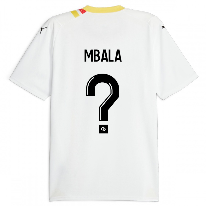 Kids Football Keny Mbala #0 Black Away Jersey 2023/24 T-Shirt Canada