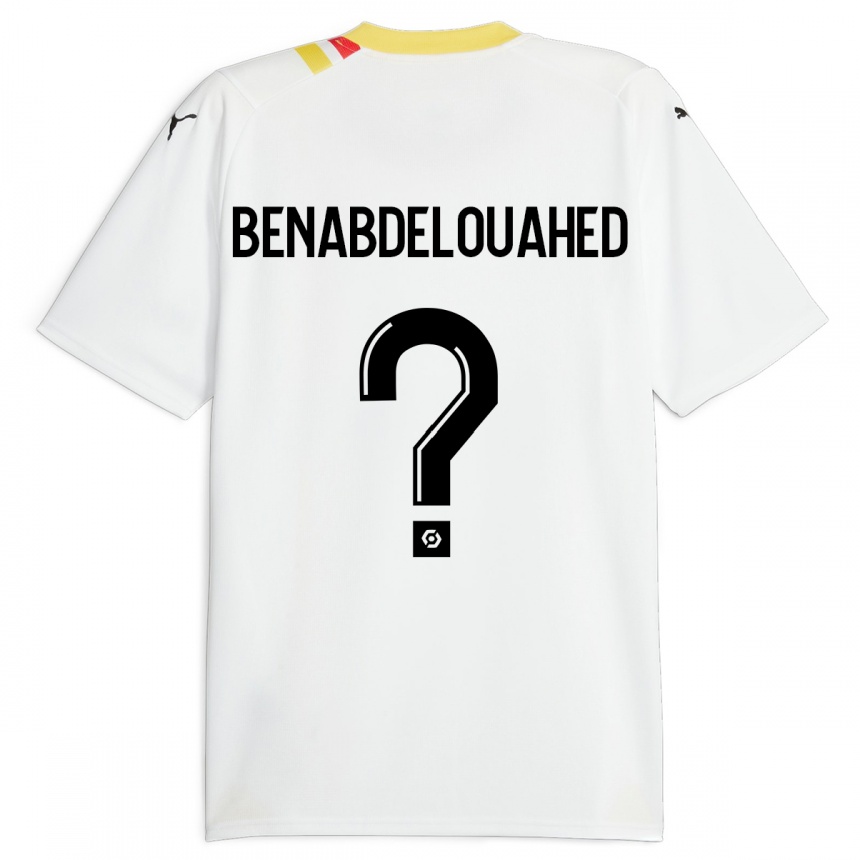 Enfant Football Maillot Kaïs Benabdelouahed #0 Noir Tenues Extérieur 2023/24 Canada