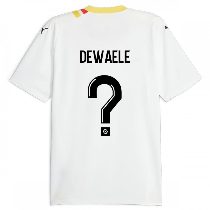 Enfant Football Maillot Florian Dewaele #0 Noir Tenues Extérieur 2023/24 Canada