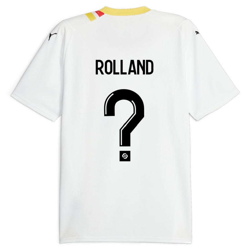 Kids Football Paul Rolland #0 Black Away Jersey 2023/24 T-Shirt Canada