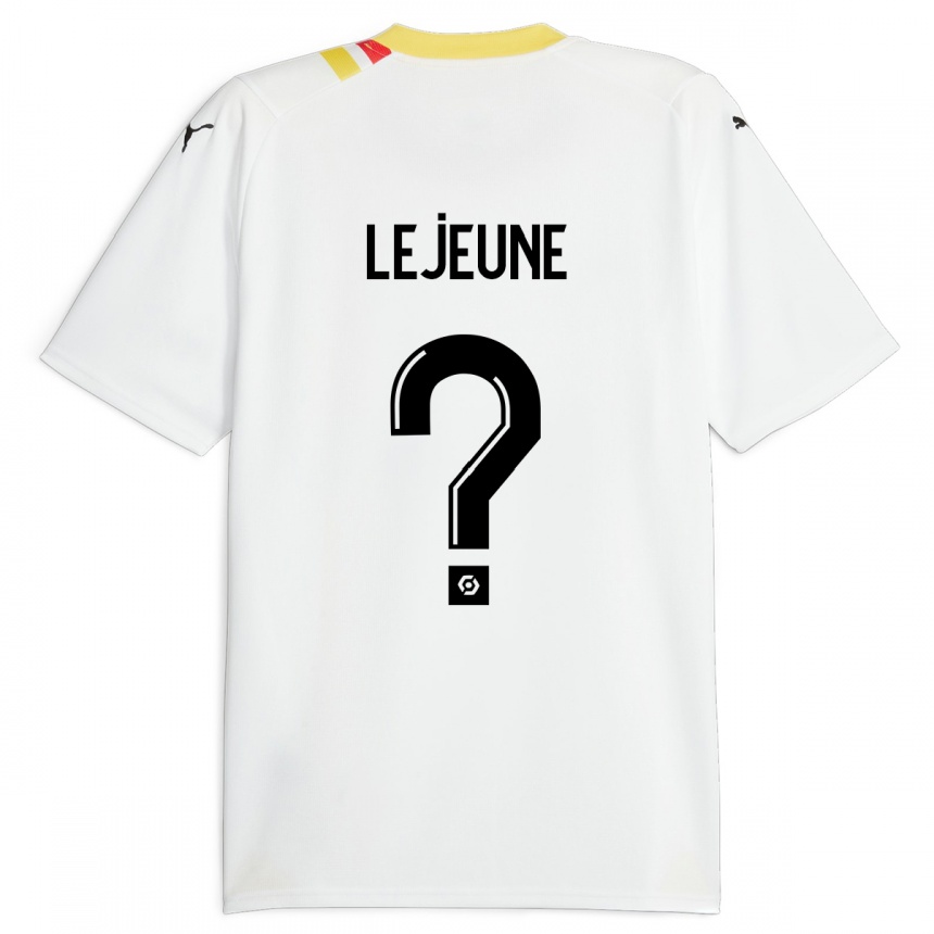 Enfant Football Maillot Romane Lejeune #0 Noir Tenues Extérieur 2023/24 Canada