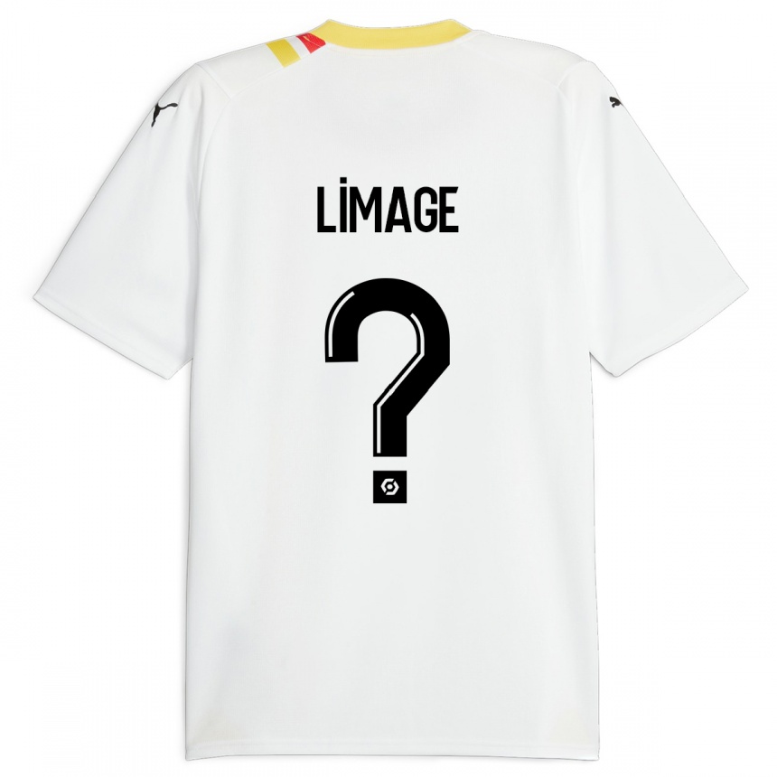 Kids Football Jennyfer Limage #0 Black Away Jersey 2023/24 T-Shirt Canada