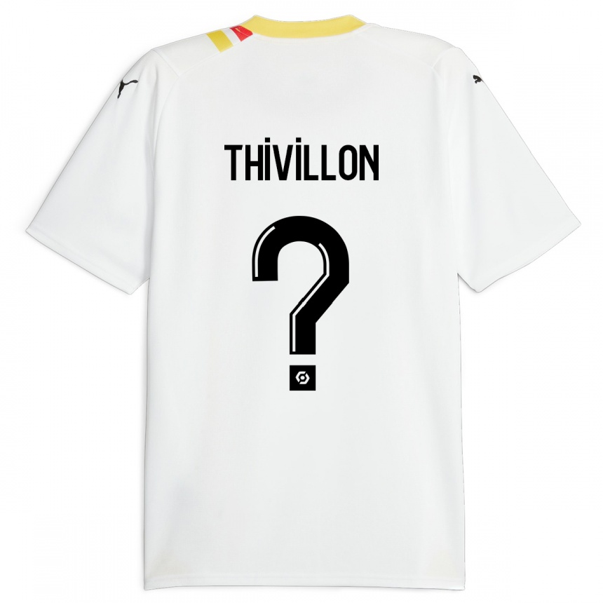 Enfant Football Maillot Lina Thivillon #0 Noir Tenues Extérieur 2023/24 Canada