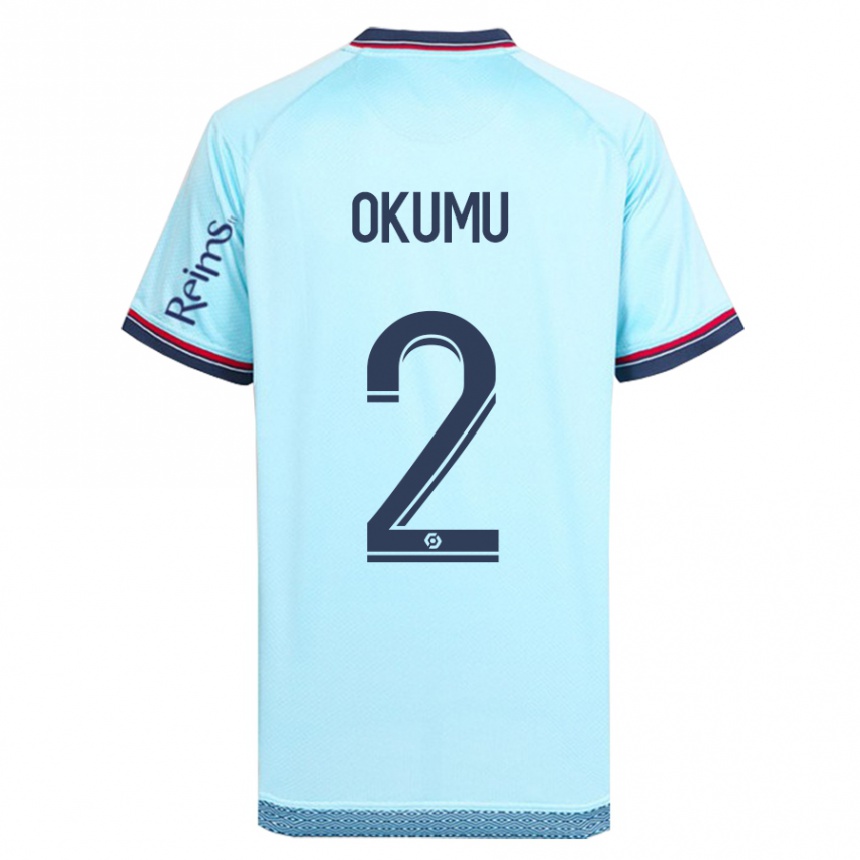 Enfant Football Maillot Joseph Okumu #2 Bleu Ciel Tenues Extérieur 2023/24 Canada