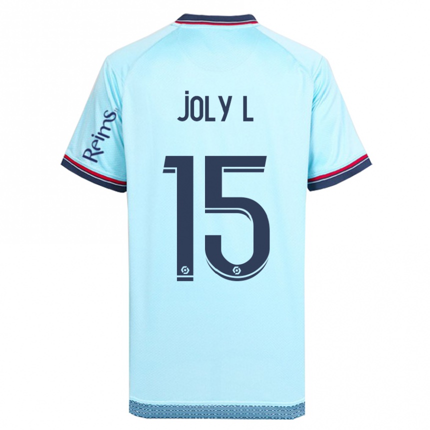 Enfant Football Maillot Lou Ann Joly #15 Bleu Ciel Tenues Extérieur 2023/24 Canada