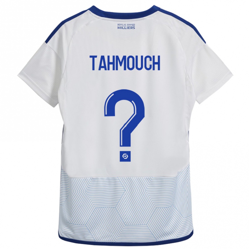 Enfant Football Maillot Mathieu Tahmouch #0 Blanc Tenues Extérieur 2023/24 Canada