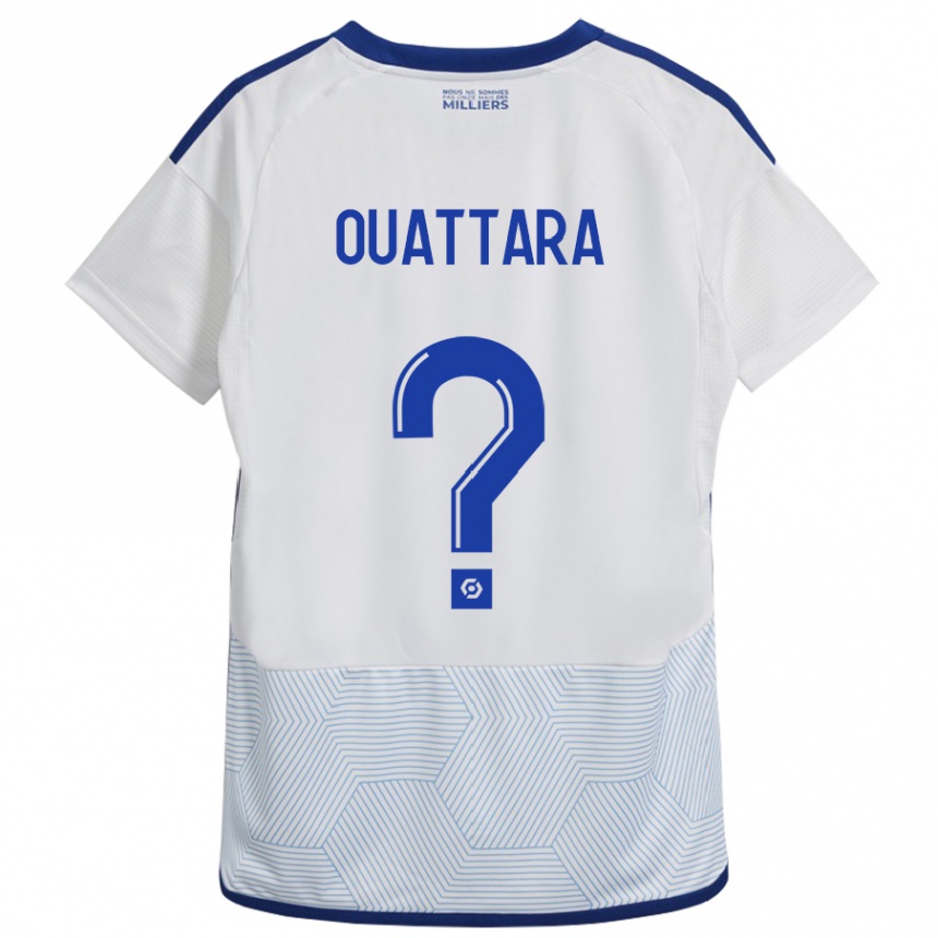 Enfant Football Maillot Abdoul Ouattara #0 Blanc Tenues Extérieur 2023/24 Canada