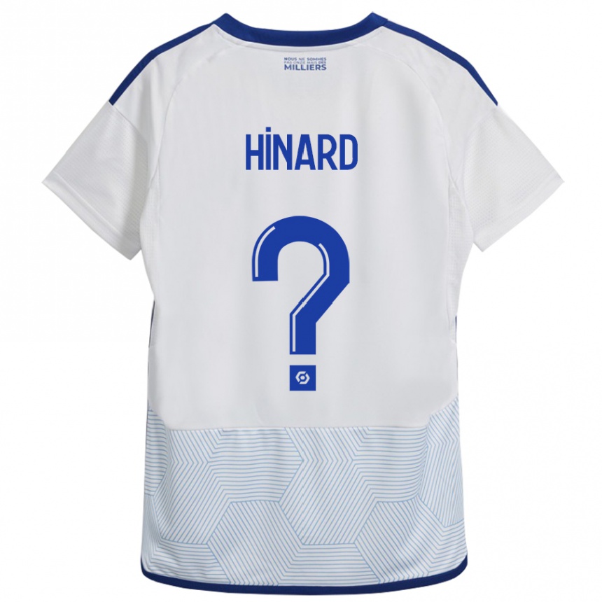 Enfant Football Maillot Noa Hinard #0 Blanc Tenues Extérieur 2023/24 Canada