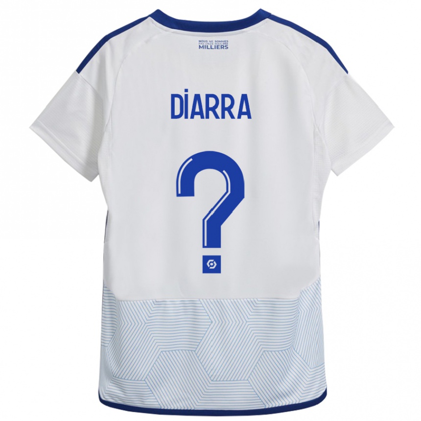 Enfant Football Maillot Massaoly Diarra #0 Blanc Tenues Extérieur 2023/24 Canada