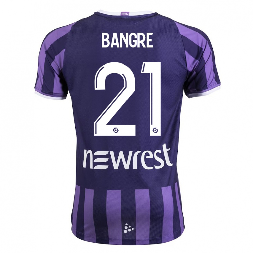 Enfant Football Maillot Mamady Bangré #21 Violet Tenues Extérieur 2023/24 Canada