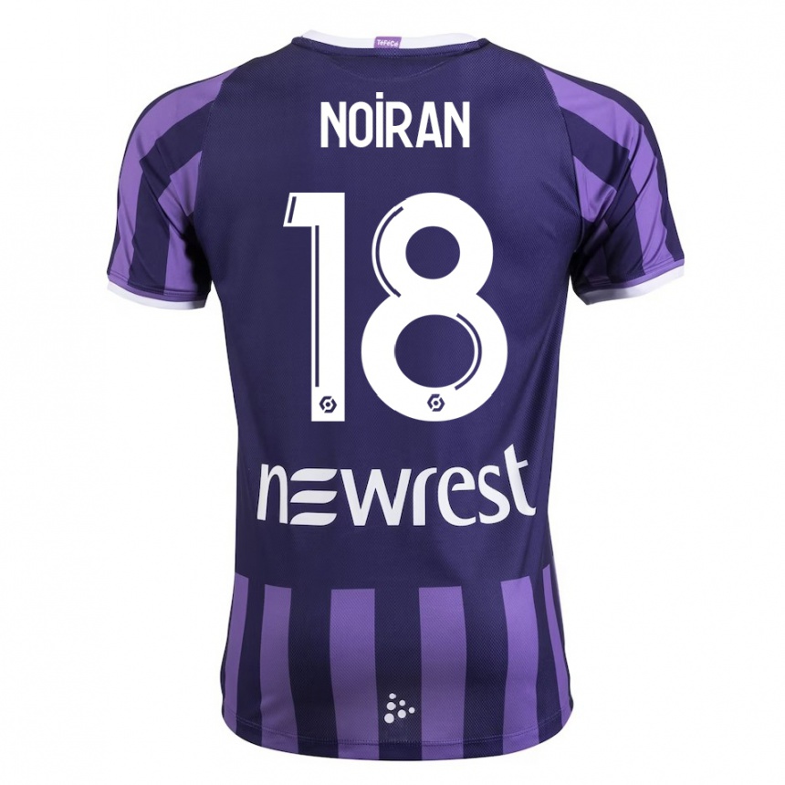 Enfant Football Maillot Clara Noiran #18 Violet Tenues Extérieur 2023/24 Canada