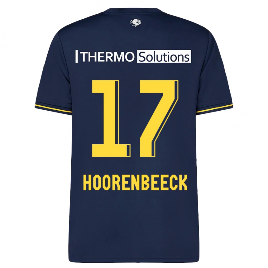 Kids Football Alec Van Hoorenbeeck #17 Navy Away Jersey 2023/24 T-Shirt Canada