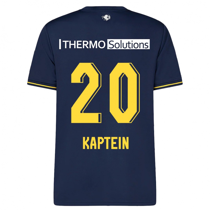 Kids Football Wieke Kaptein #20 Navy Away Jersey 2023/24 T-Shirt Canada