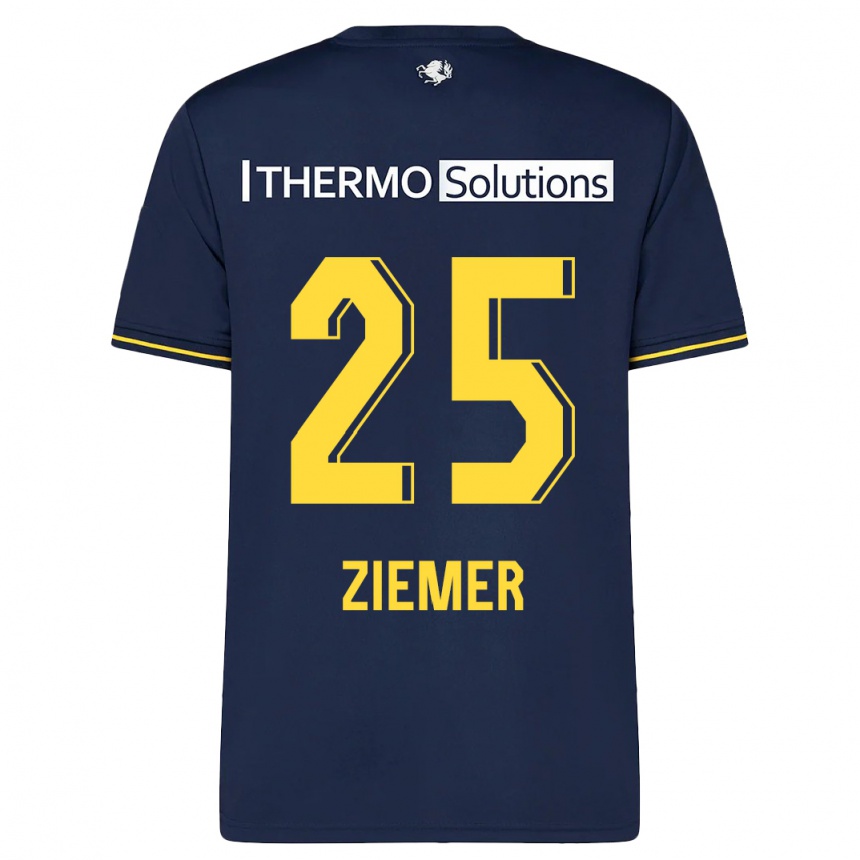 Kids Football Taylor Ziemer #25 Navy Away Jersey 2023/24 T-Shirt Canada