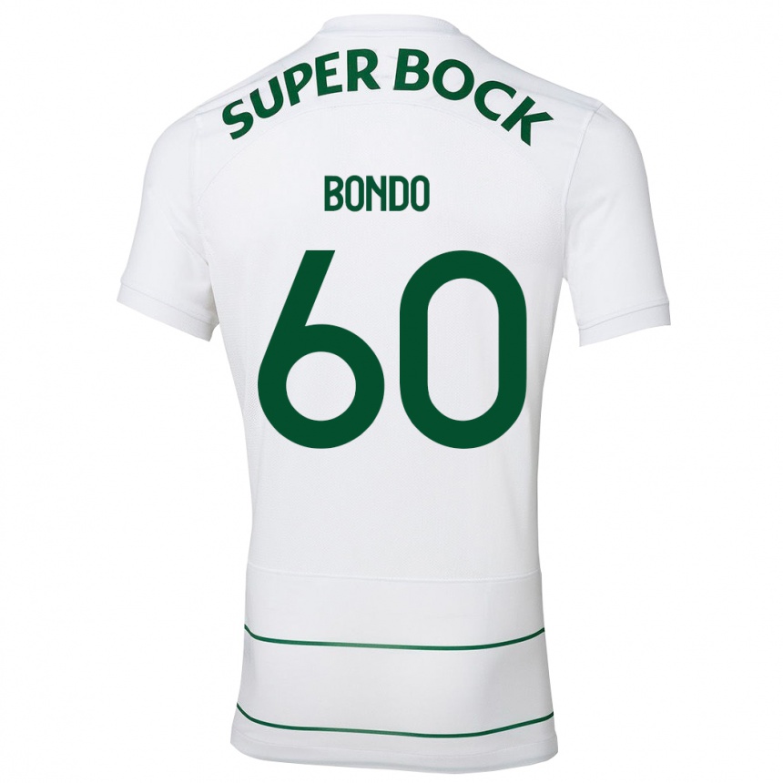 Kids Football Pedro Bondo #60 White Away Jersey 2023/24 T-Shirt Canada