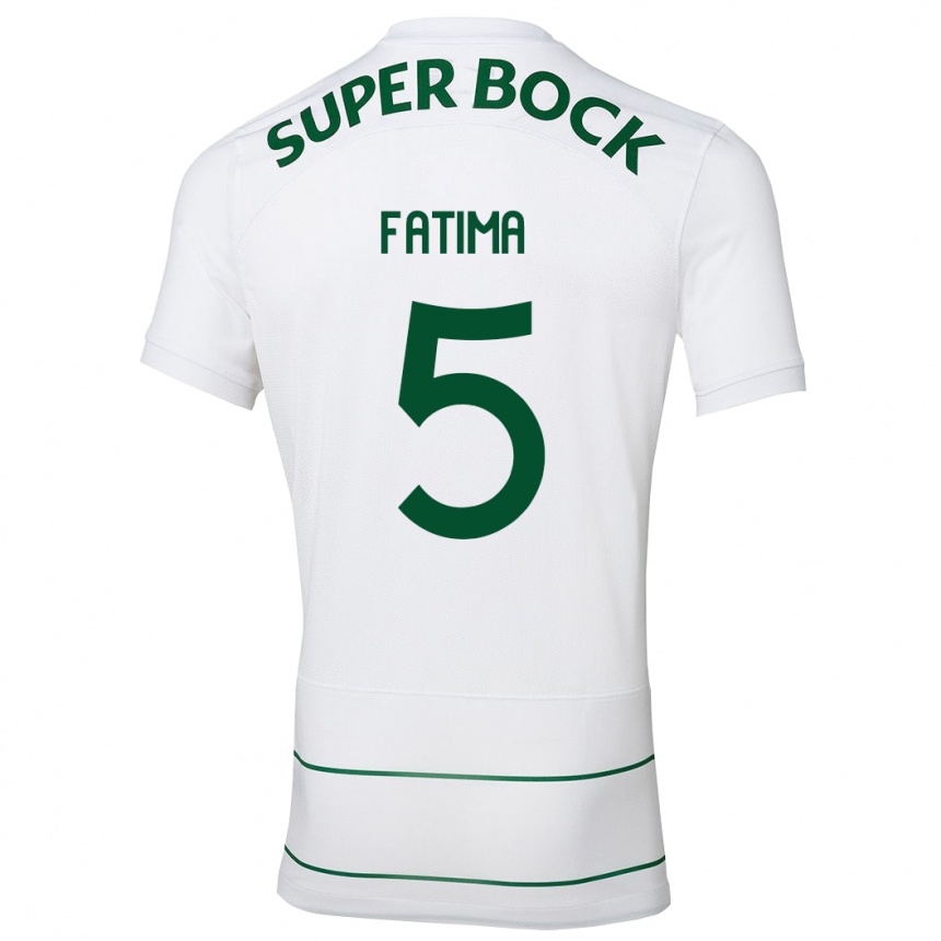 Kids Football Francisca Fatima Aquino Dutra #5 White Away Jersey 2023/24 T-Shirt Canada