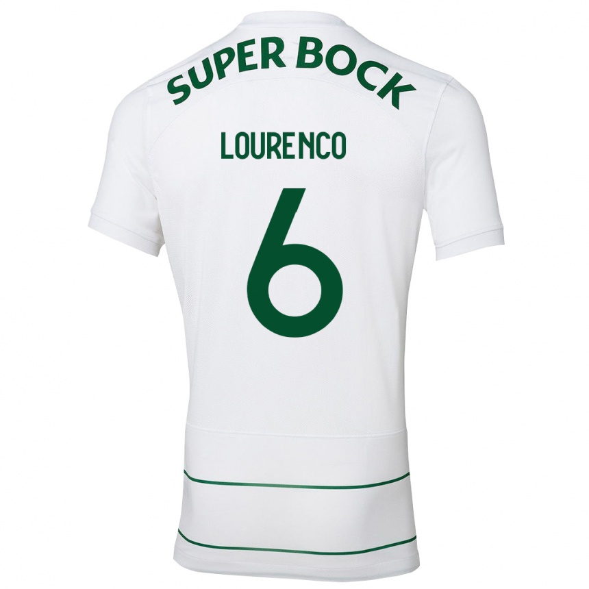 Enfant Football Maillot Bruna Lourenço Urbano Costa #6 Blanc Tenues Extérieur 2023/24 Canada