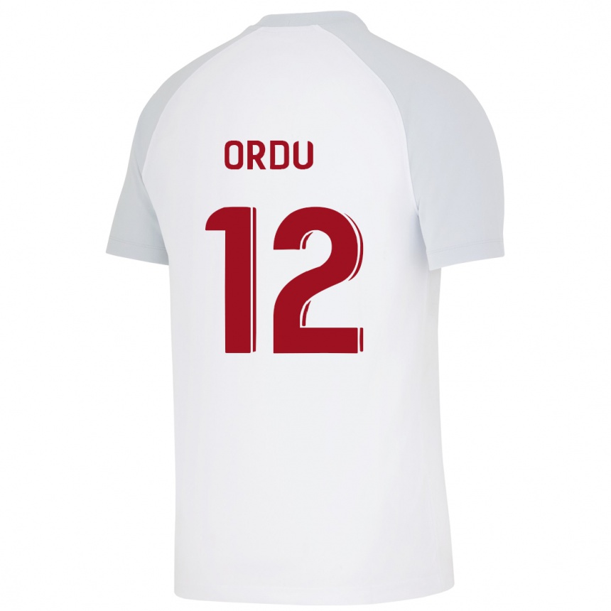 Kids Football Atakan Ordu #12 White Away Jersey 2023/24 T-Shirt Canada