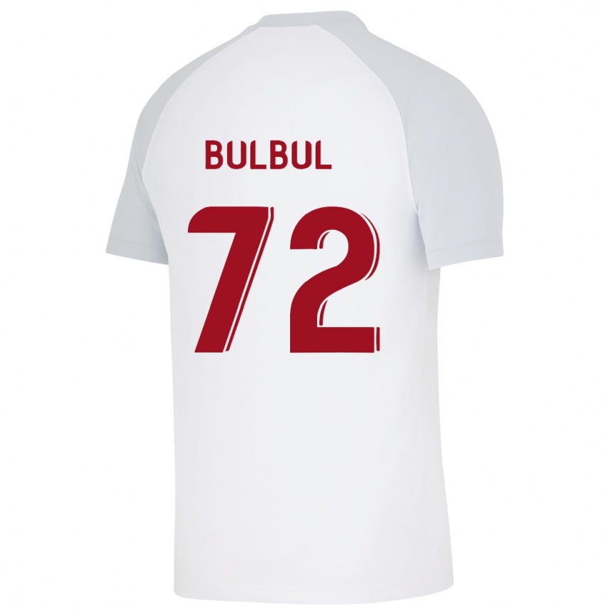 Enfant Football Maillot Ali Turap Bülbül #72 Blanc Tenues Extérieur 2023/24 Canada