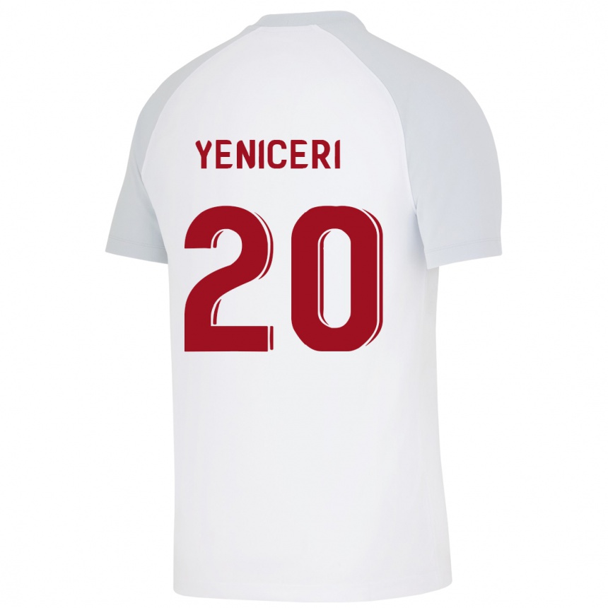 Kids Football Berna Yeniçeri #20 White Away Jersey 2023/24 T-Shirt Canada