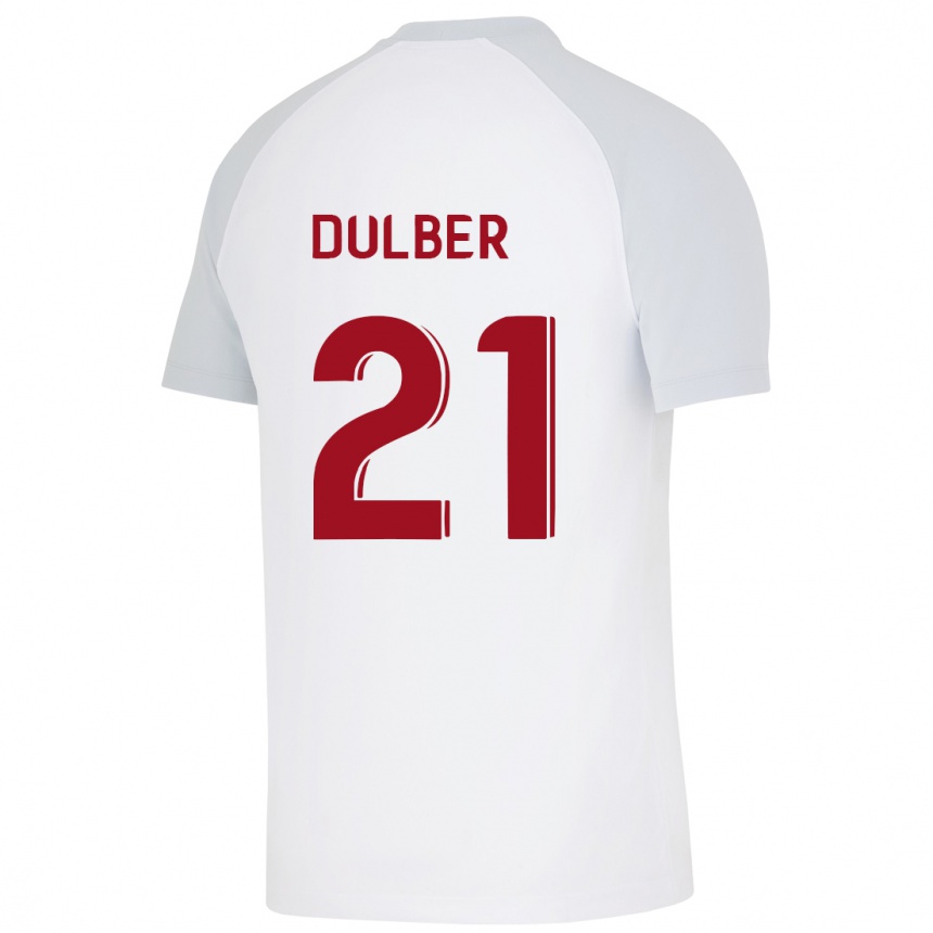 Enfant Football Maillot Didem Dülber #21 Blanc Tenues Extérieur 2023/24 Canada