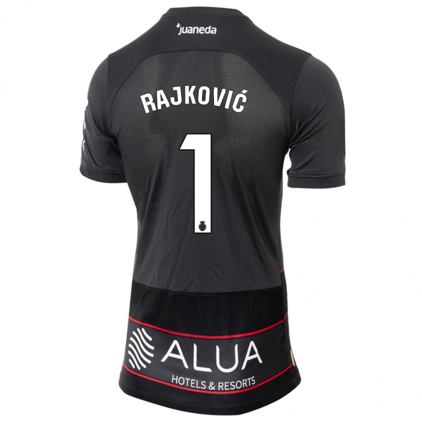 Kids Football Predrag Rajkovic #1 Black Away Jersey 2023/24 T-Shirt Canada